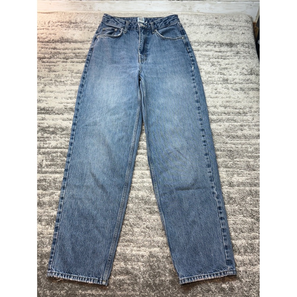BDG Jeans Women 28 Blue High-Rise Baggy Wide Leg Denim Urban Outfitters